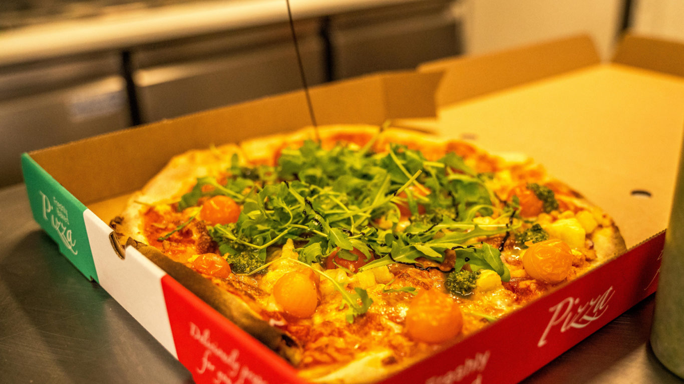 pizza in kitchen 1920 x 1080_