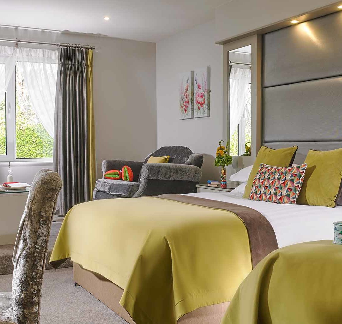 Enjoy a great night’s sleep in one of our 89 elegant and spacious bedrooms. We have a wide range of double, twin, family, business and accessible bedrooms as well as suites and magnificent bridal suite.
