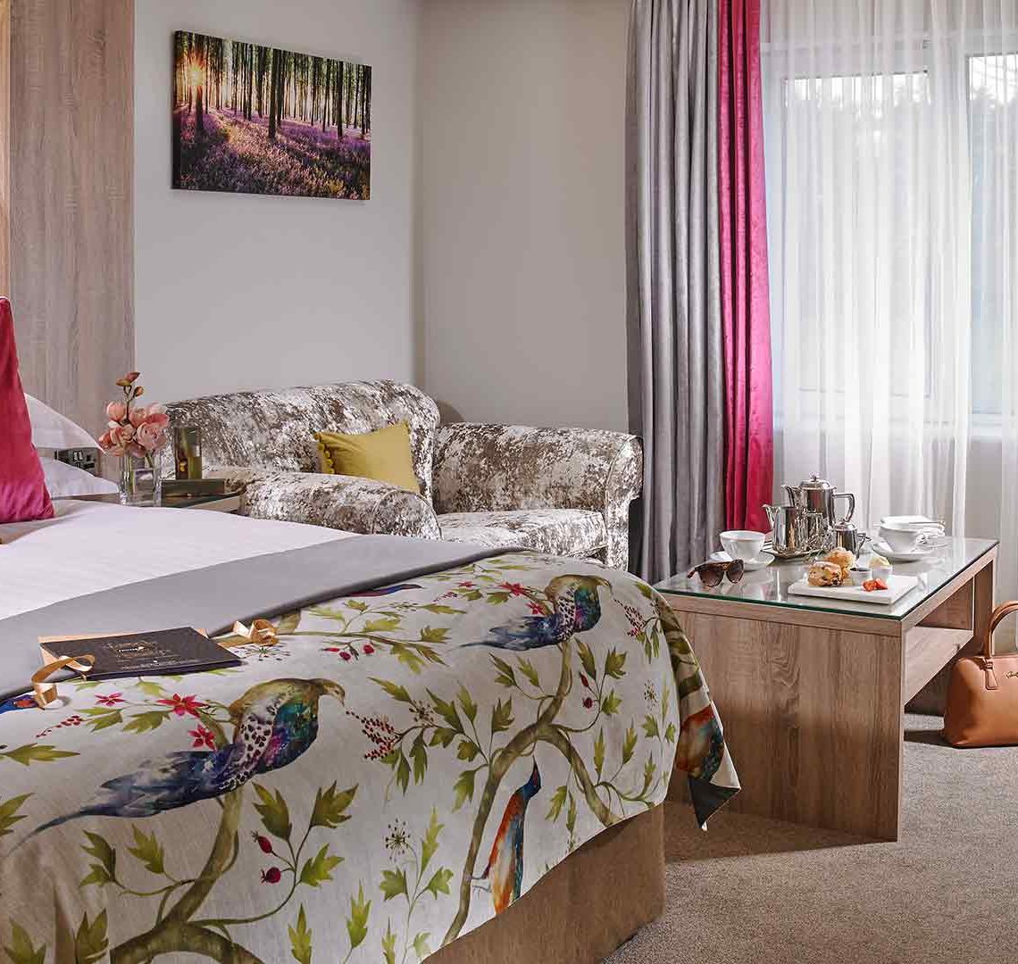 Spacious Deluxe Room at the Woodlands Hotel