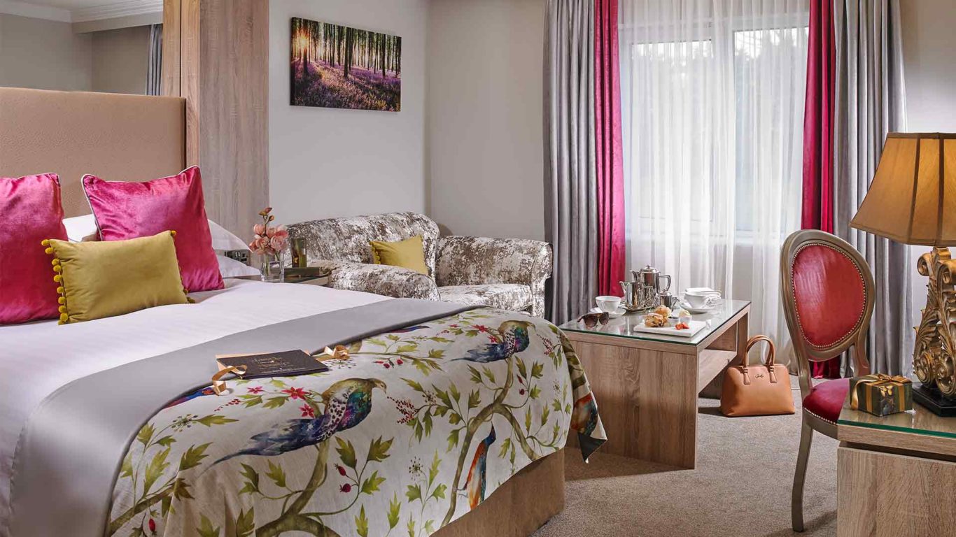 Spacious Deluxe Room at the Woodlands Hotel