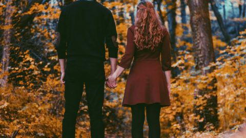 Couple Woodlands