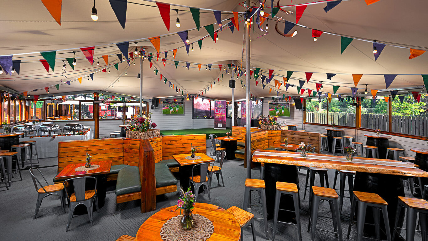 Treehouse BBQ Set Up